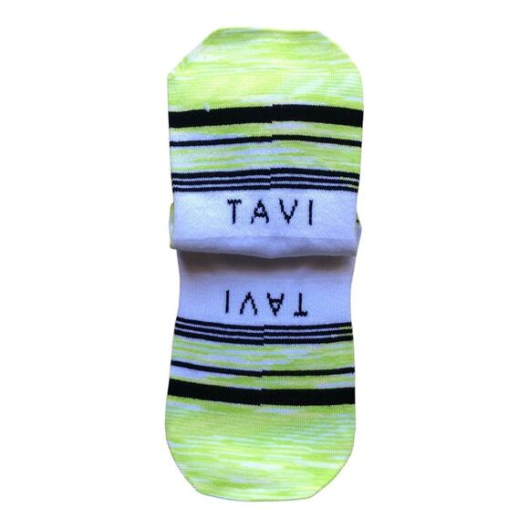 TAVI Sport NIP Women Ultra Lite Compression Low Rise Parker Socks Citrus Small - Picture 5 of 9